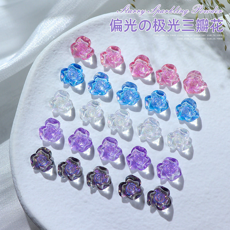 Resin Glitter Pack - 50 unidades/paquete, 10x10mm, purpurina fina para