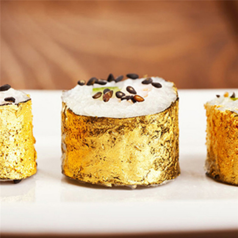 100 Uds. Hojas de lámina dorad - Gold Foil Flakes reseña y precio
