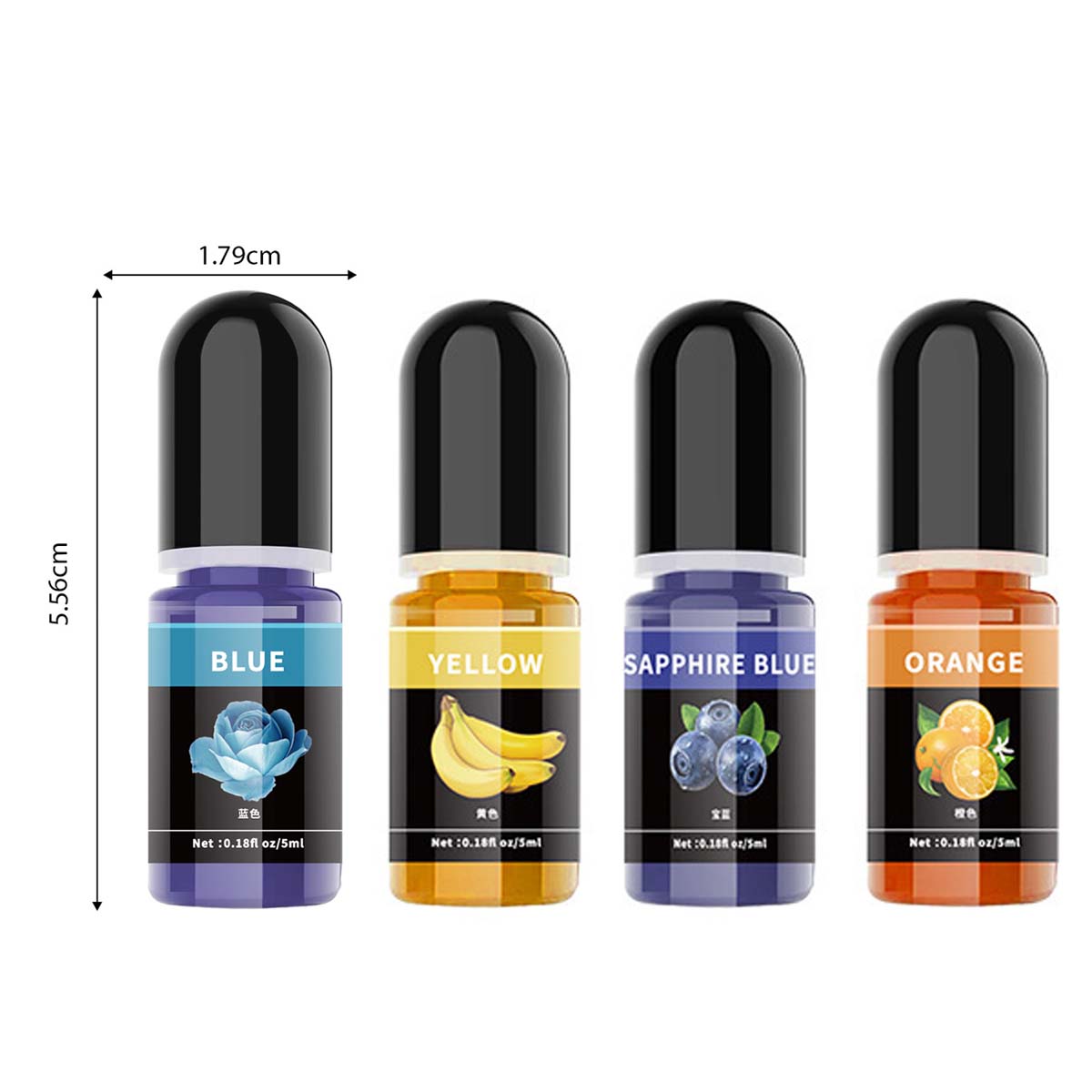 5ml/botella de pigmento de res - Resin Pigment Set reseña y precio