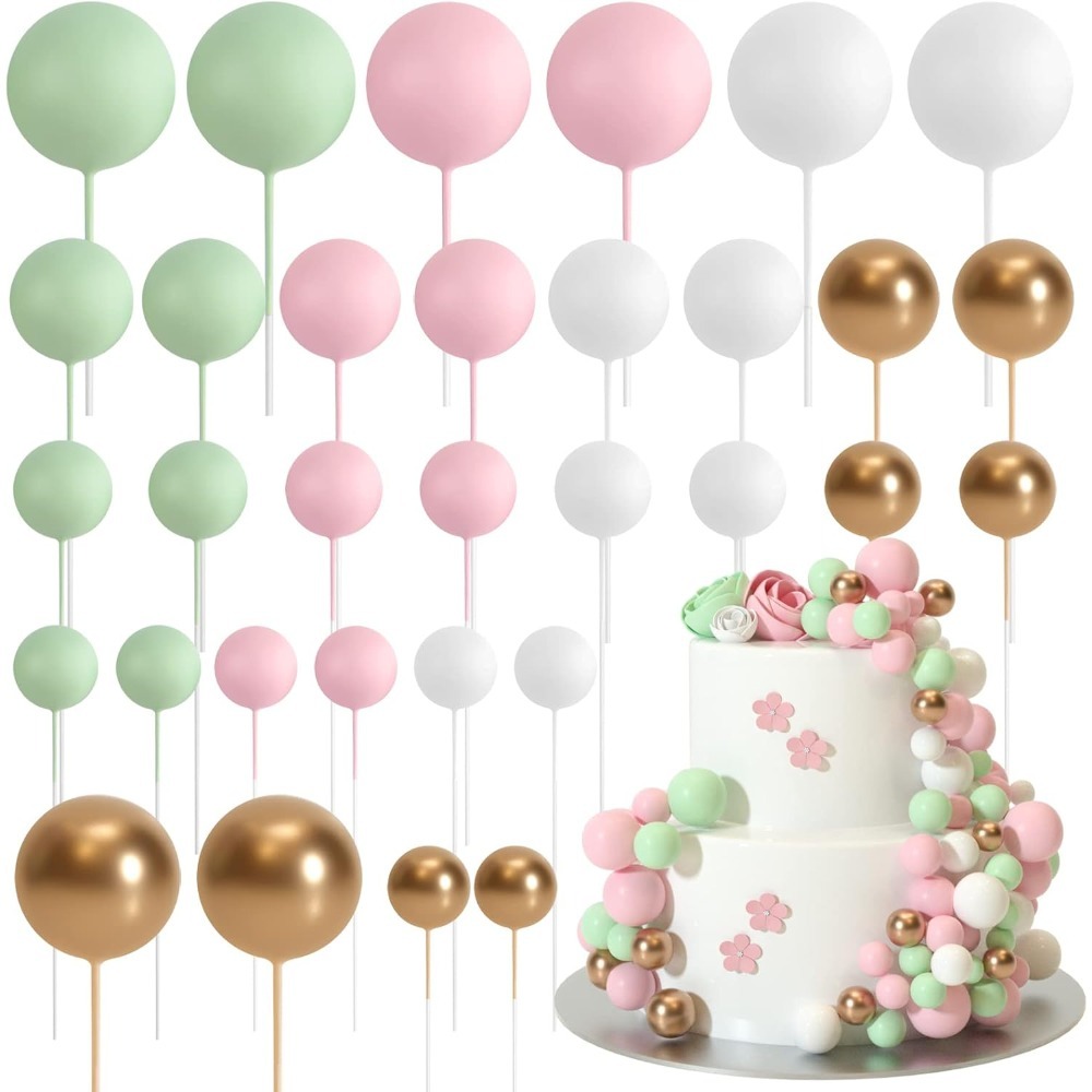 20 unidades de bolas de espuma - Gold Foil Flakes reseña y precio