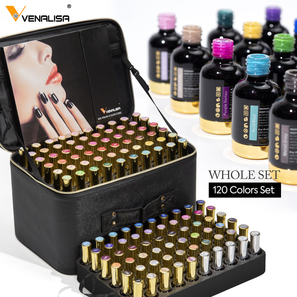 120 Uds * 12ml VENALISA barniz - Resin Glitter Pack reseña y precio